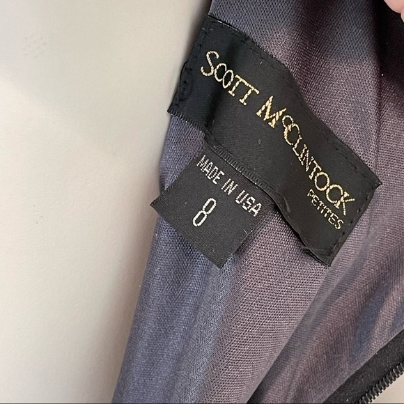 Vintage Velvet Swirl Maxi Dress (C2) - Picture 8 of 9